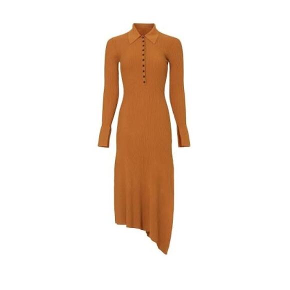 A.L.C. Lance Dress in Cognac Size XS - Picture 6 of 10